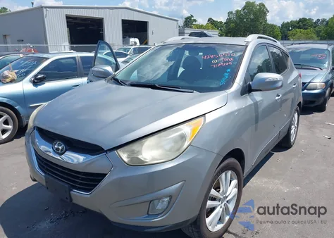 2013 Hyundai Tucson Limited из США, поврежденный, VIN KM8JU3AC6DU554608